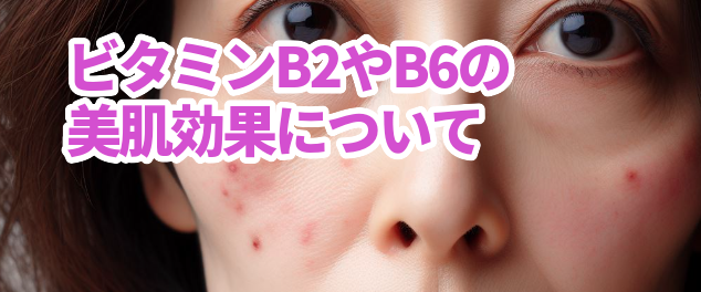 ビタミンB2やB6の美肌効果について東京美肌堂
