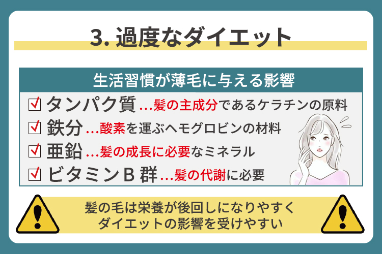 過度なダイエット