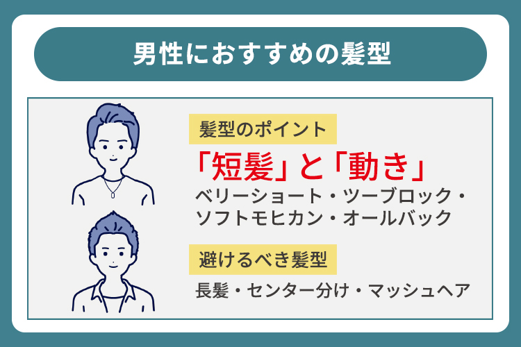 男性におすすめの髪型