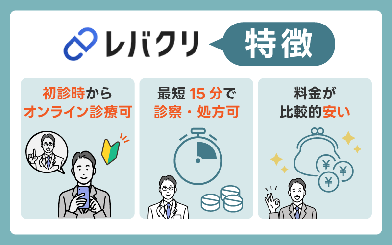 【まとめ】レバクリは隙間時間でAGA治療ができる